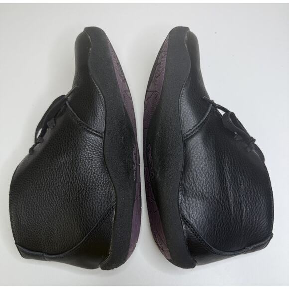 Kuru Aalto Chukka Boot Womens 8.5 Black Leather Ankle Bootie 201006 Lace Up - Picture 5 of 9